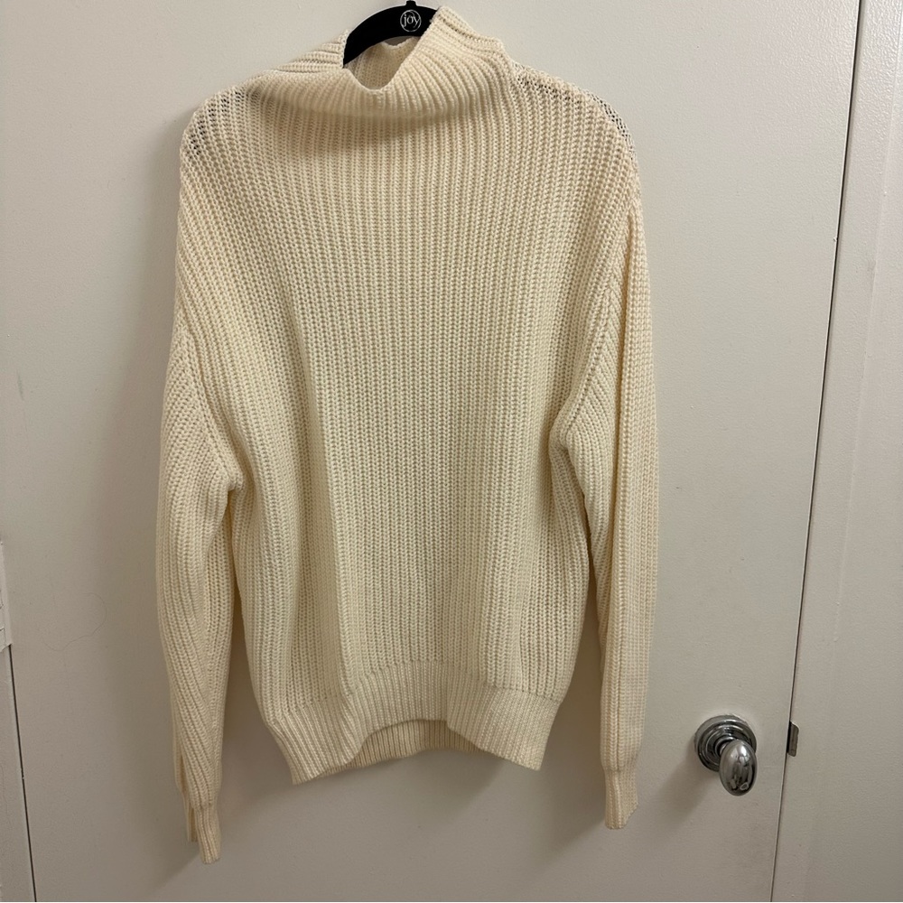 Wilfred Montpellier merino wool knit turtleneck sweater
